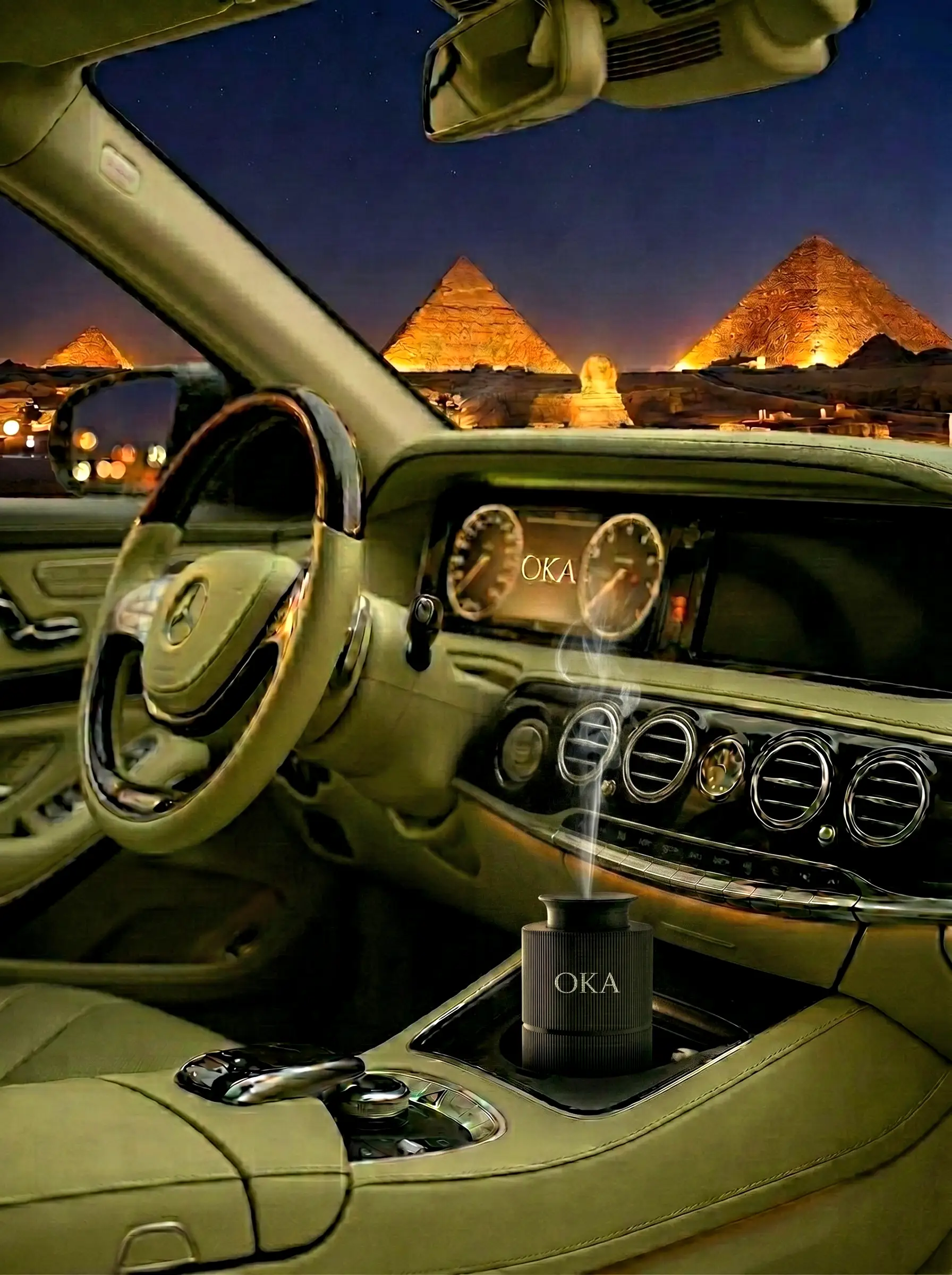 أجواء عطرية في لوبي فندق فاخر