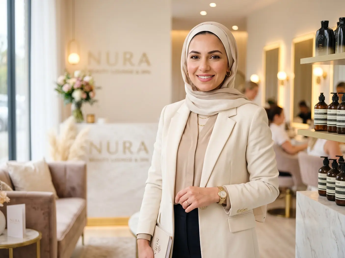 صورة مالكة سبا من العملاء