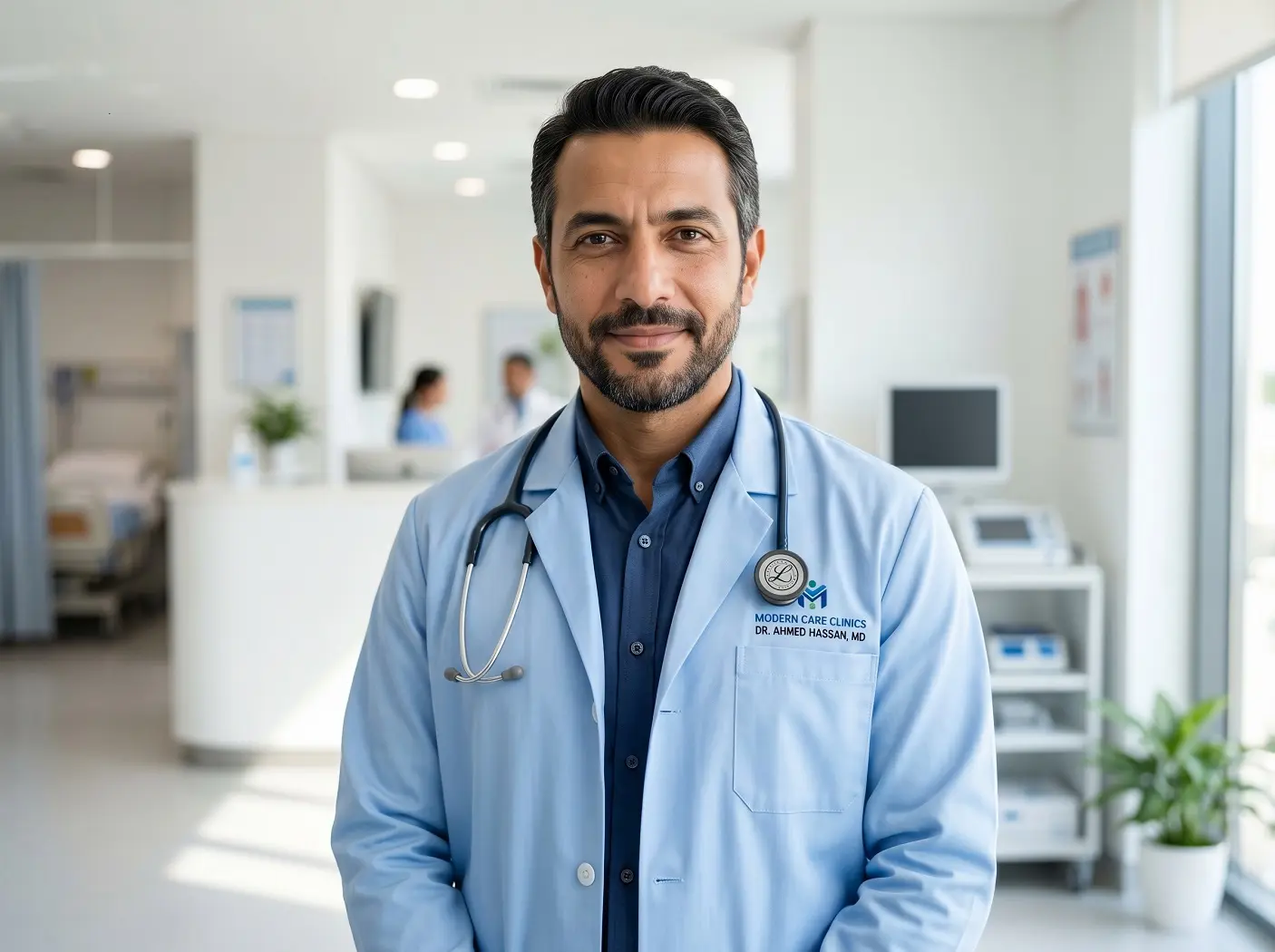 صورة مدير عيادة من العملاء